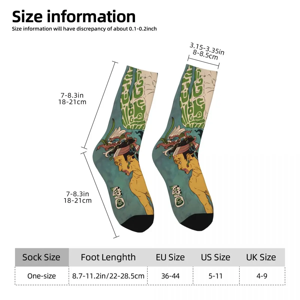 Primitive Tribes Sock Printed Man Polyester