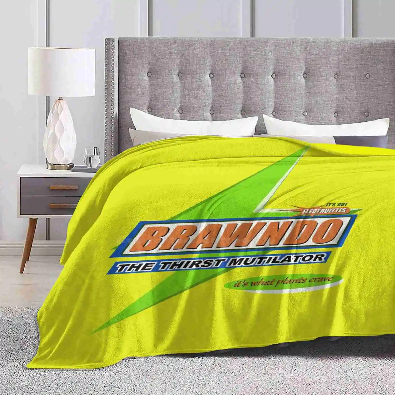 Brawndo More Latest Super Soft Warm Light Thin Blanket Brawndo Electrolytes