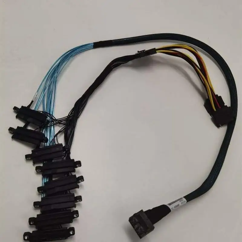 NEW FOR MOLEX 12G Mini SAS CABLE 2 SFF-8643 to 8 SAS SATA 8482 HDD Server Raid Data Cable 00KF472