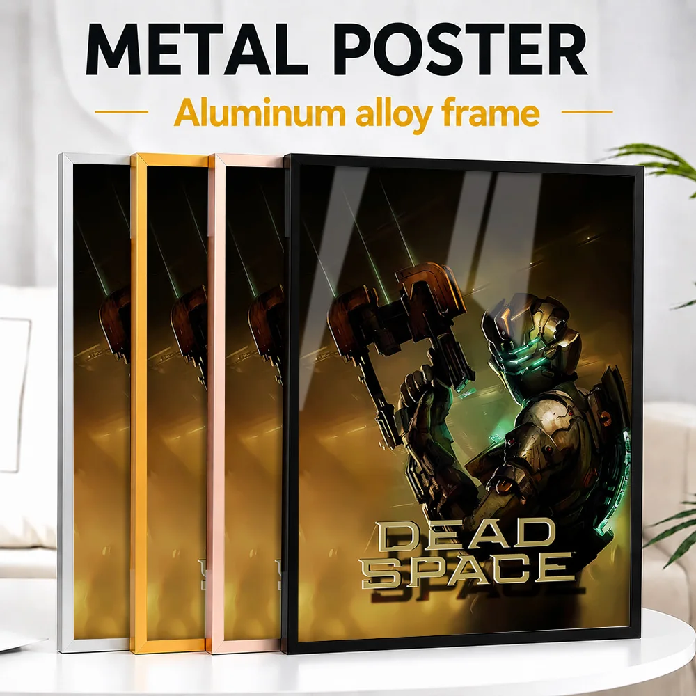 Dead Space Framed Metal Print Customized Photo Astronomical Wonder Style Wall Art For Science Room Thoughtful Stargazer Gift