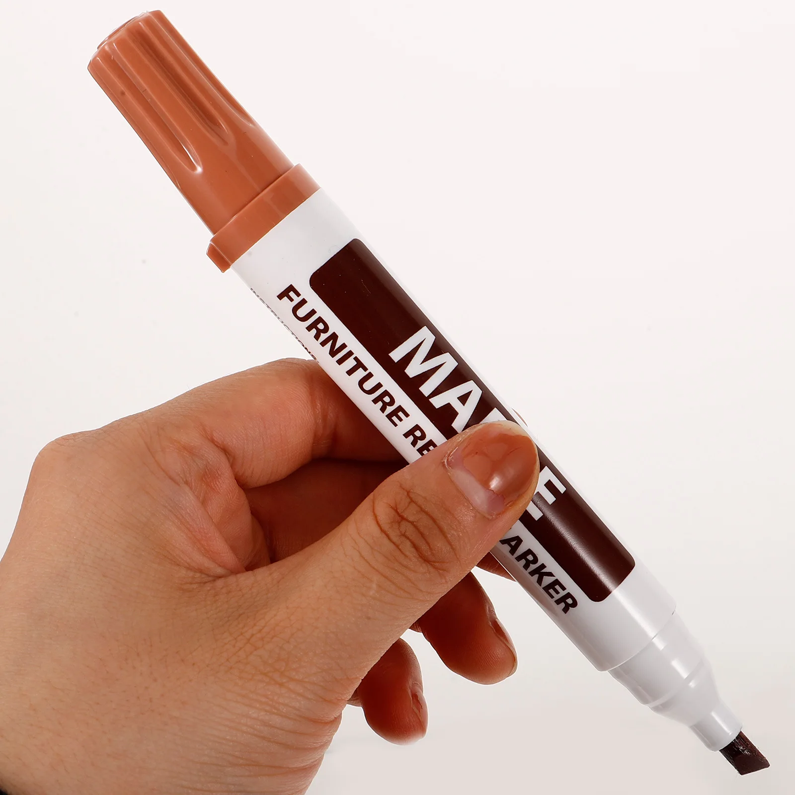 

8pcs Furniture Repair Pen Wood Stain Marker For Home Hardwood Floor Touch-Up Kit Paint Markers Wood Plastic Glass