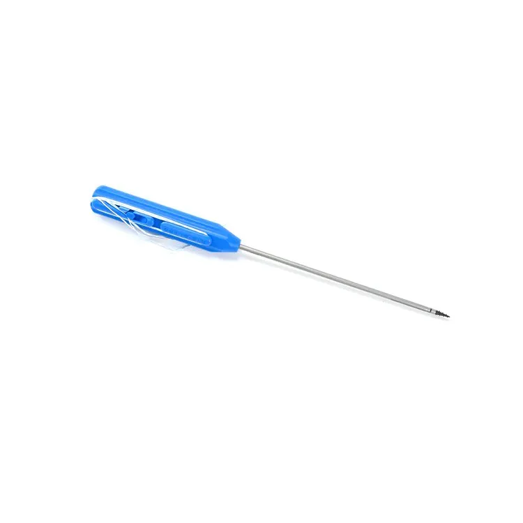 Orthopedics ACL Arthroscopy Surgery Instruments Fast Fix Titanium Screw Micro Cork Screw Suture Anchor with Two Needles