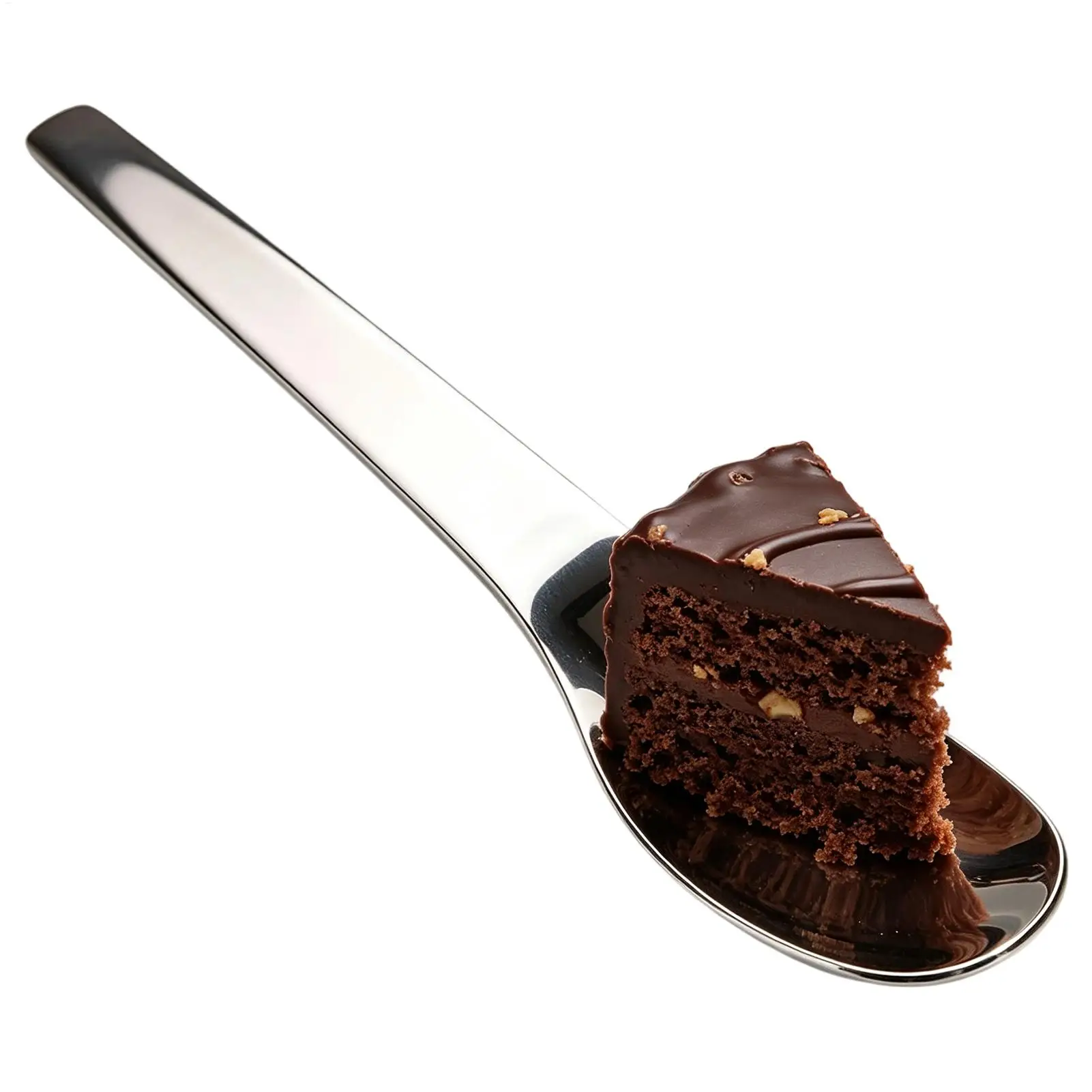 304 Stainless Steel Ice Cream Spoon Multi-purpose Yogurt Dessert Scraper Spoon Oat Cake Jam Mixing Scoop for Home Kitchen Use