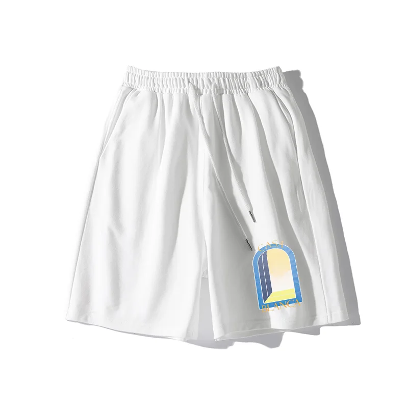 

CASA Men's Shorts Bulanka Women's Summer Street Pants Loose Large-sized Breathable Elastic Casual Pants Fast Logistics Moto