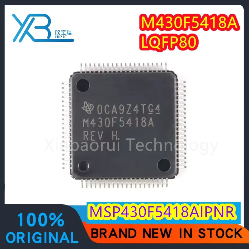 MSP430F5418AIPNR MSP430F5418A M430F5418A LQFP-80 16-bit mixed-signal microcontroller-MCU 100% new original electronics