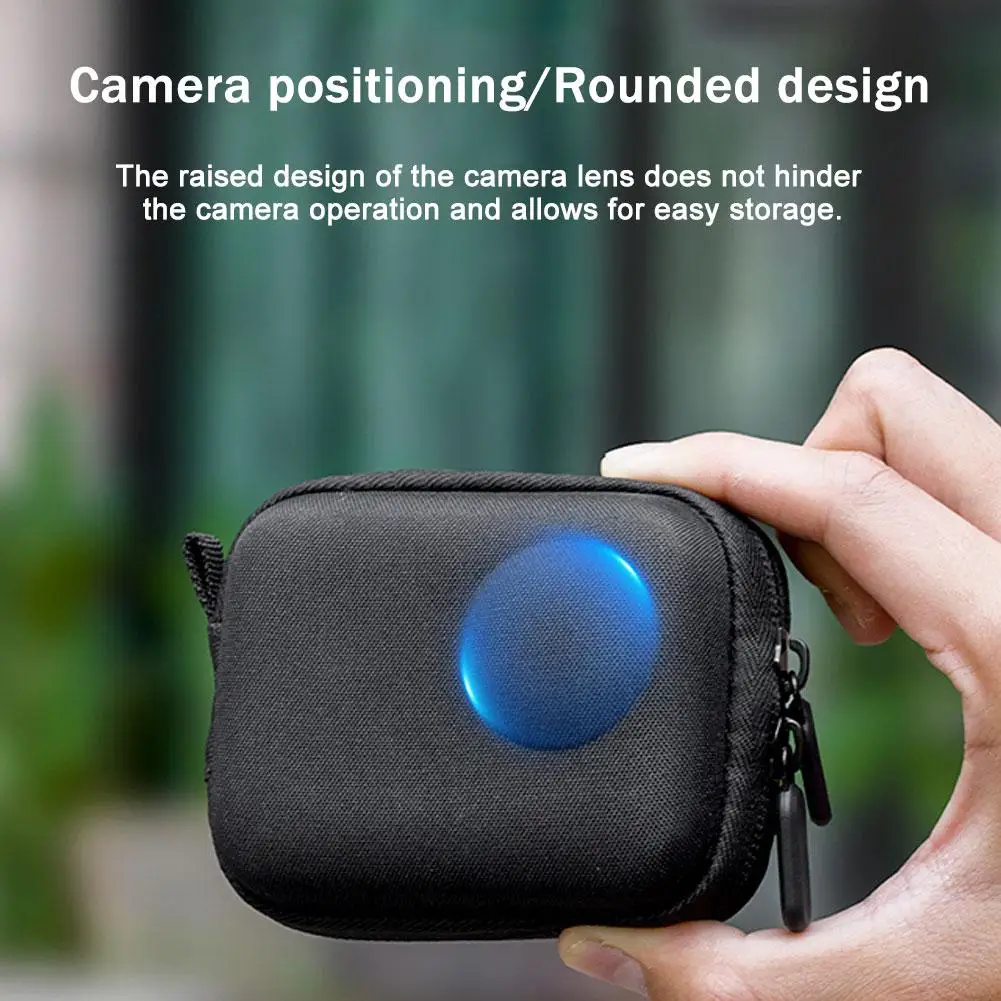 For Insta360 Go Ultra Hard Shell Storage Bag Admissible Rabbit Cages PU Cover Protection Storage Bag Travel Portable Cases ﻿