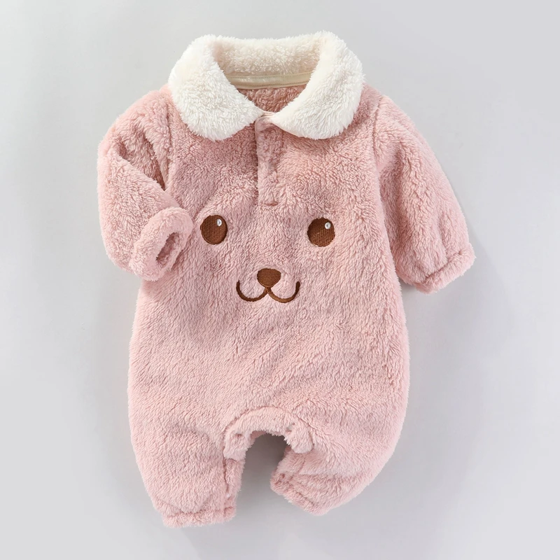 Cute Newborn Baby Bodysuit New Spring Autumn Baby Clothes Cartoon Girl Rompers Soft Infant Jumpsuit 0 to 12 Months