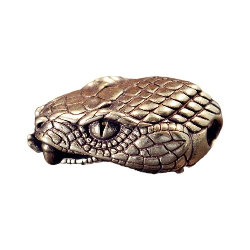 

Unique Snake Design Metal Pendant Large Hole for DIY Bracelets and Necklaces 6XDA