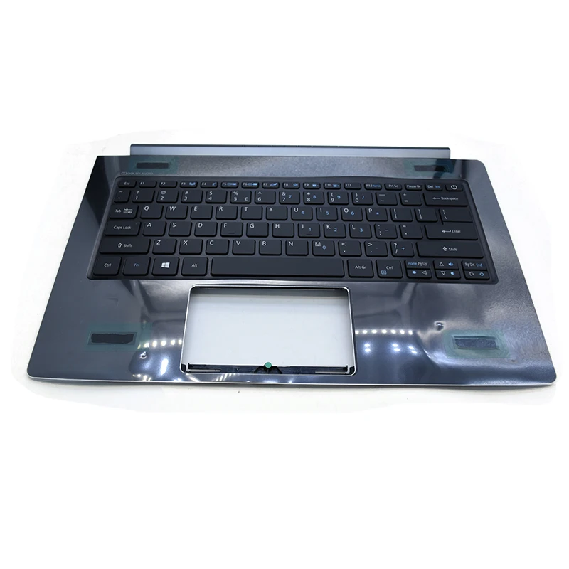 Laptop Palmrest With US Layout keyboard with backlight For Acer S5-371T