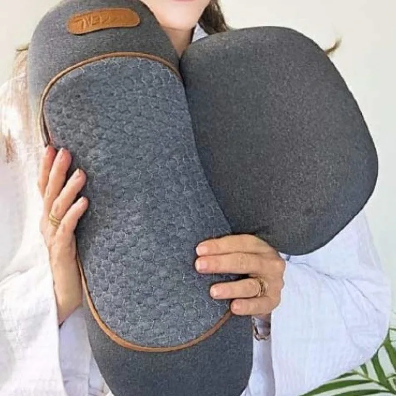 

Массажная цилиндрическая шейная подушка 3 в 1, для ремонта позвоночника во время сна, без тяги