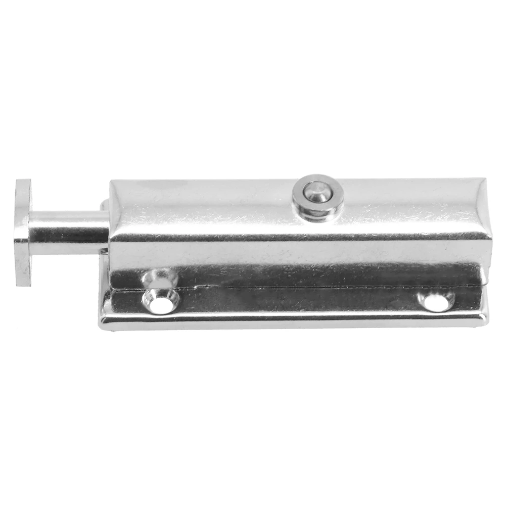 Door Chain Button Latch Thicken Bedroom Door Hardware Door Padlock Plate For Bathroom Security Self-elastic  Door