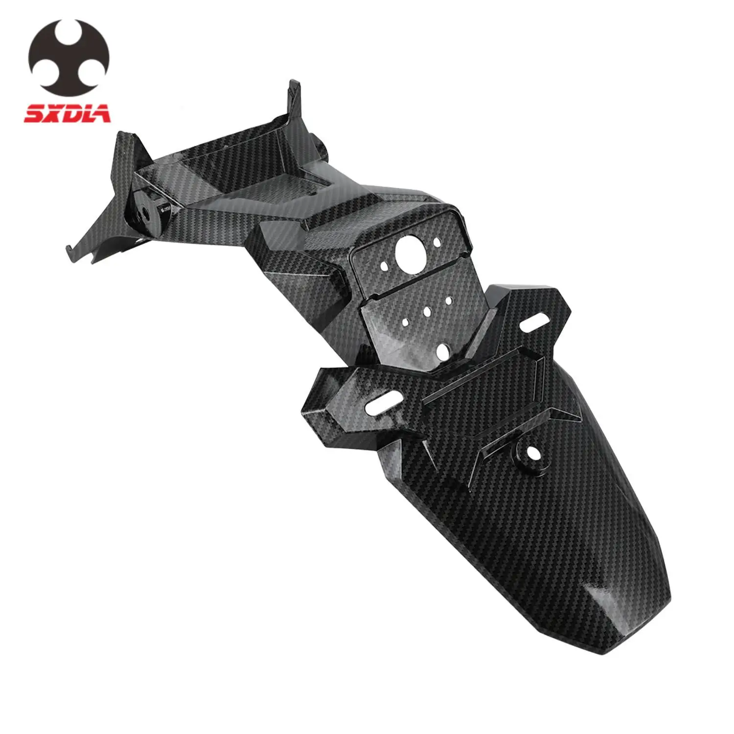 Rear Fender Mudguard Wheel Protection Motorcycle Parts For HONDA GROM125 GROM 125 MSX 125 MSX125 Street Bike Carbon Fiber PP