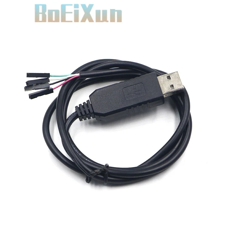 

2PCS/ Smart Electronics PL2303 PL2303HX USB to UART TTL Cable Module 4p 4 pin RS232 Converter Serial Line Support Linux Mac Win7