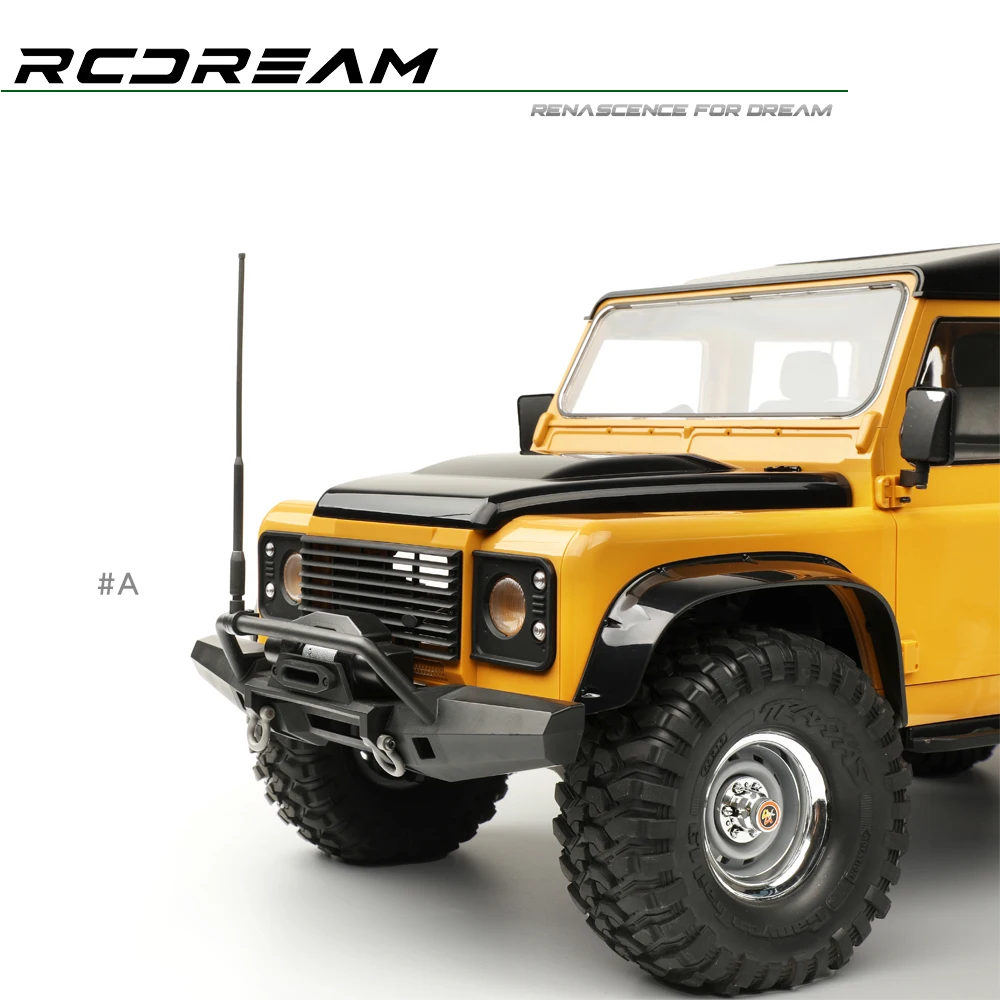 Linea di segnale decorativa per antenna di simulazione in nylon per 1/8 1/10 RC Crawler Car Axial SCX10TRAXXAS TRX4 D90 CC01 Parti di aggiornamento