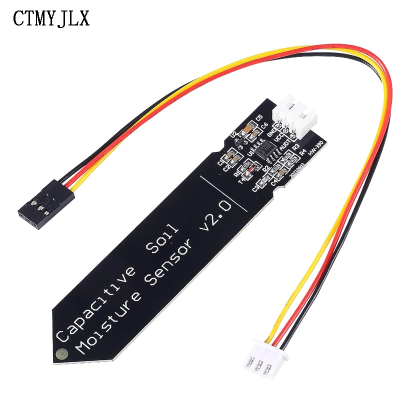 10 قطعة مستشعر رطوبة التربة بالسعة مقاوم للتآكل لاردوينو كشف الرطوبة حديقة سقي لتقوم بها بنفسك الإلكترونية #3