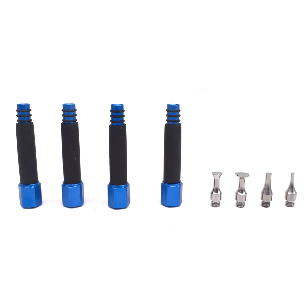 PDR Dent Repair Tapper Pen Set Aluminum & Titanium Alloy Paintless Dent Repair Tools 6 PDR Dent Repair Tapper Pen Set Aluminum & Titanium Alloy Paintless Dent Repair Tools 6