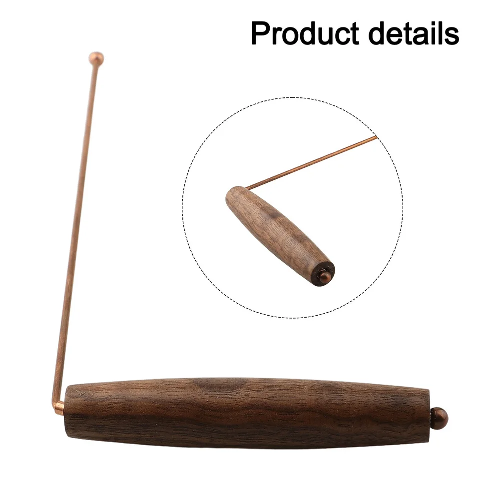 Pure Copper Dowsing Rod Set With Pendulum For Metal Detection Treasure Hunting And Water Divination Tool