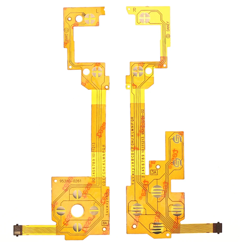 

Left Right Button Conductive Film Ribbon Flex Cable Repair for Wii U PAD Gamepad Controller L R Controller Flex Cable