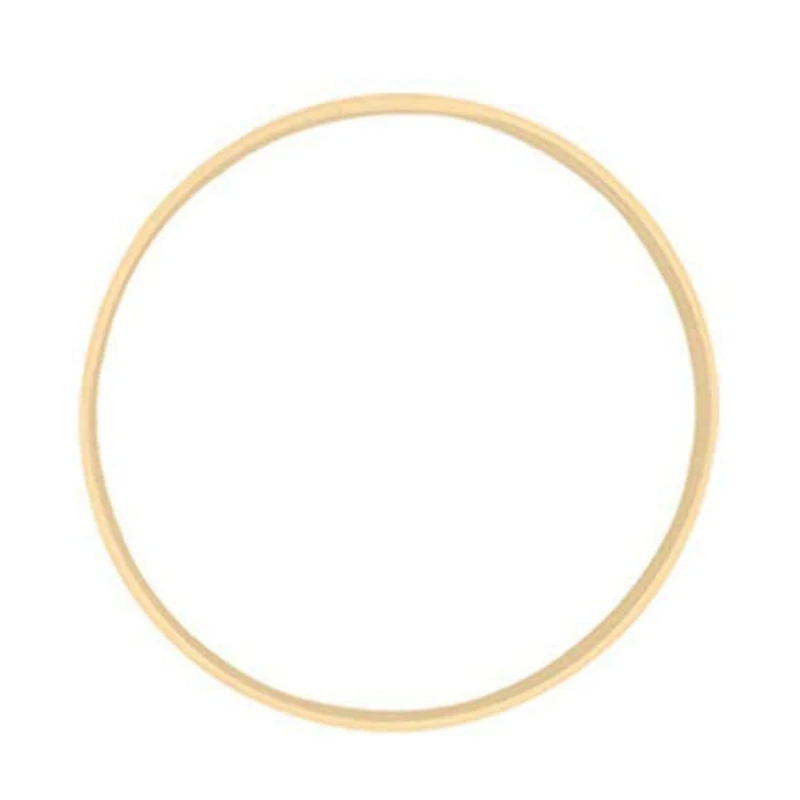 2X Dream Bamboo Rings,Wooden Circle Round Catcher DIY Hoop For Flower Wreath House Garden Plant Decor 20.5Cm & 23Cm images - 6