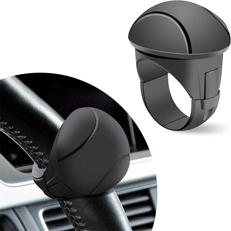 

Car Steering Wheel Booster 360 Degree Rotation Steering Wheel Knob Ball Labor-saving One Hand Steering Booster Auto Accessories