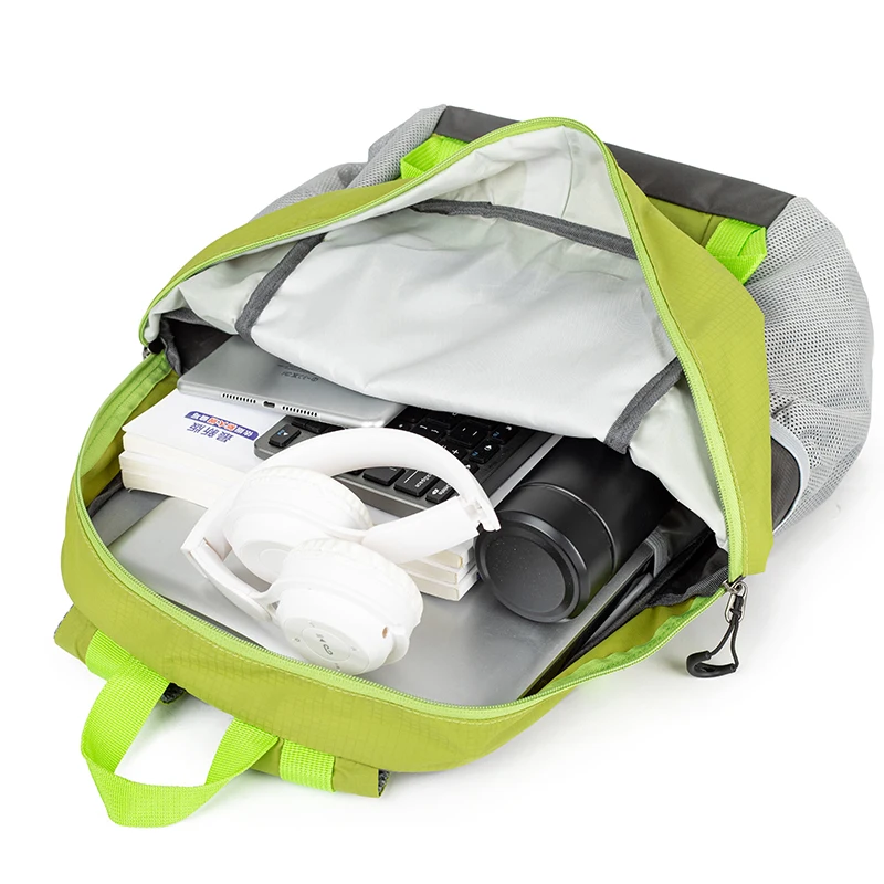 حقيبة المشي لمسافات طويلة في الهواء الطلق خفيفة الوزن حقيبة ظهر محمولة مقاومة للماء خفيفة الوزن للنساء والرجال حقيبة ظهر لتسلق الجبال والسفر #6