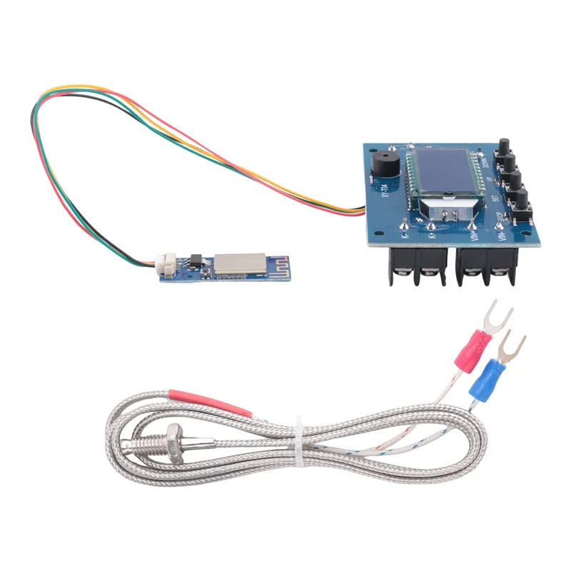 A19F-12V DC Digital Temperature Controller, Wifi APP Control High Temperature Control Module -99 Celsius-999 Celsius 24V