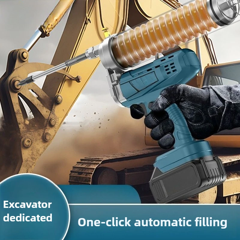 Für 18V Batteriepistolen Fettinjektor Batteriebetriebene Fettpresse Nägel Pistole Nietpistole Elektrisches Nietwerkzeug für den Haushalt