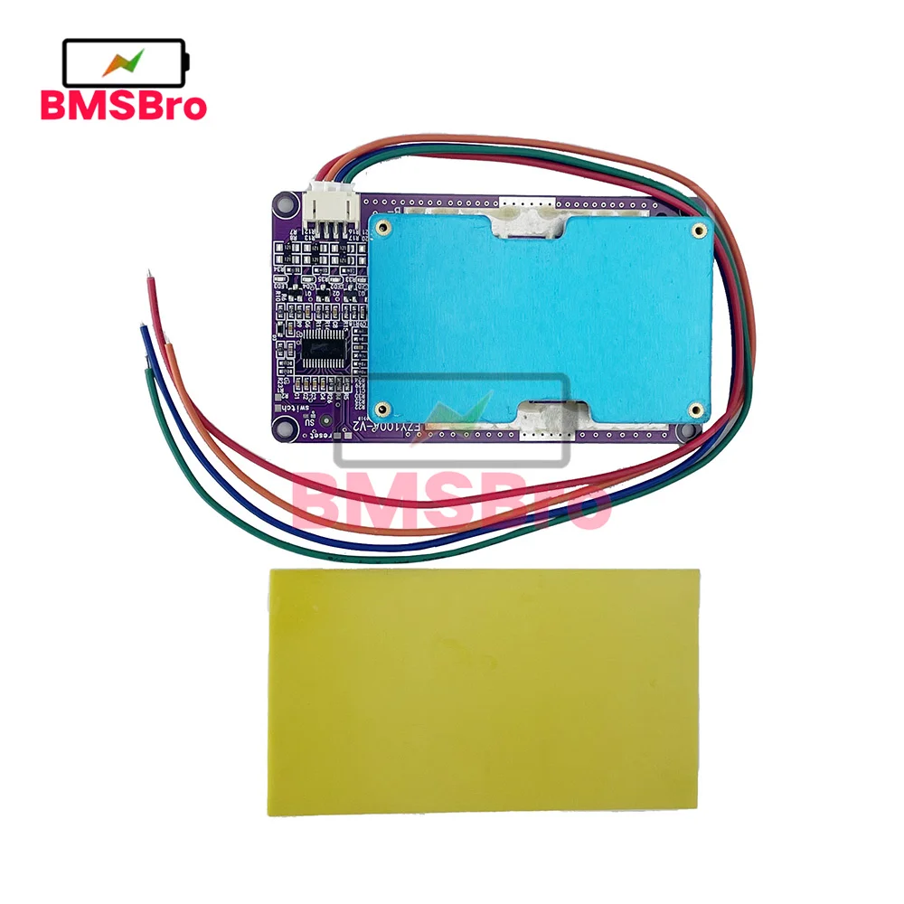 BMS 4S 100A 3.2V Lifepo4 Battery Cell Packs Charging Protection Board Motorcycle Inverter PCB Board Circuit Braeker Same Port