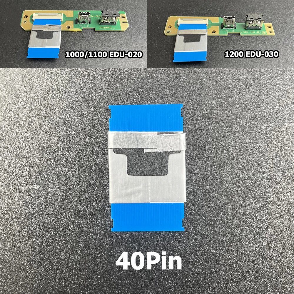 1-5 個 PS5 スリムマザーボードソケットボード接続ケーブル交換サイドボードフレックスケーブル 40/50PIN 1000 1100 1200 コンソール