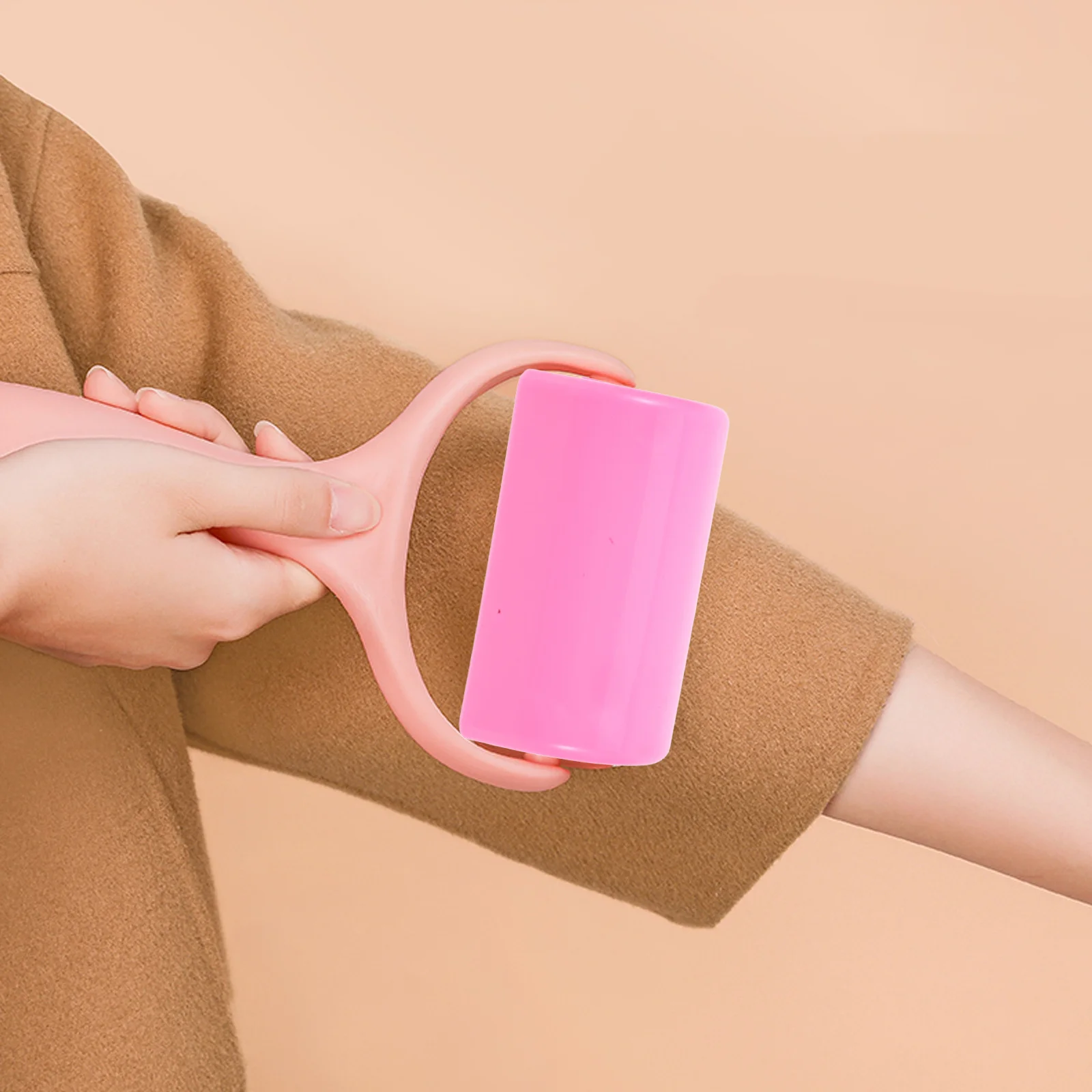 

Lint Roller Protective Covers Plastic Replacement 10cm Dust Proof Lint Remover Roller Covers Portable Spare Accessory