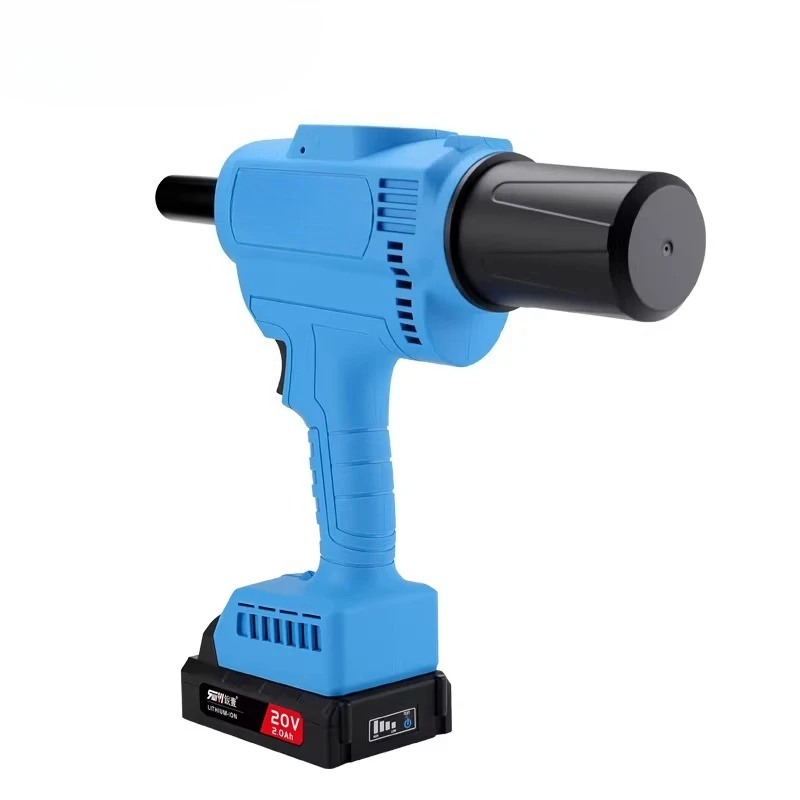 

Электрический гвоздезабиватель/заклепочник с цифровым дисплеем, перезаряжаемый, для заклепок 6.4 из нержавеющей стали, с длинным ходом