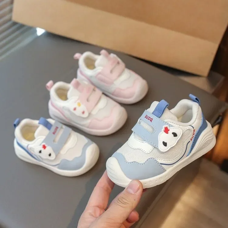 

Baby Walking Shoes 2026 Winter And Winter New Fashionable Sports Shoes Trend Soft Sole Comfortable Velcro Cute And Versatile