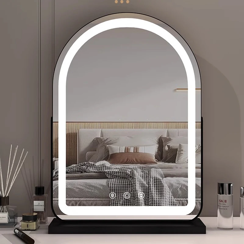 Nordic Simplicity Circular Mirror Bathroom Mirrors Room Design Wall Arts Light Large Home Decoration Tabletop mirror cabinets