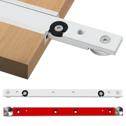 Woodworking T-track Slider Aluminum Alloy Limitable Miter Bar Rail Slider Table Saw Gauge Rod Woodworking T-track Slider Aluminu
