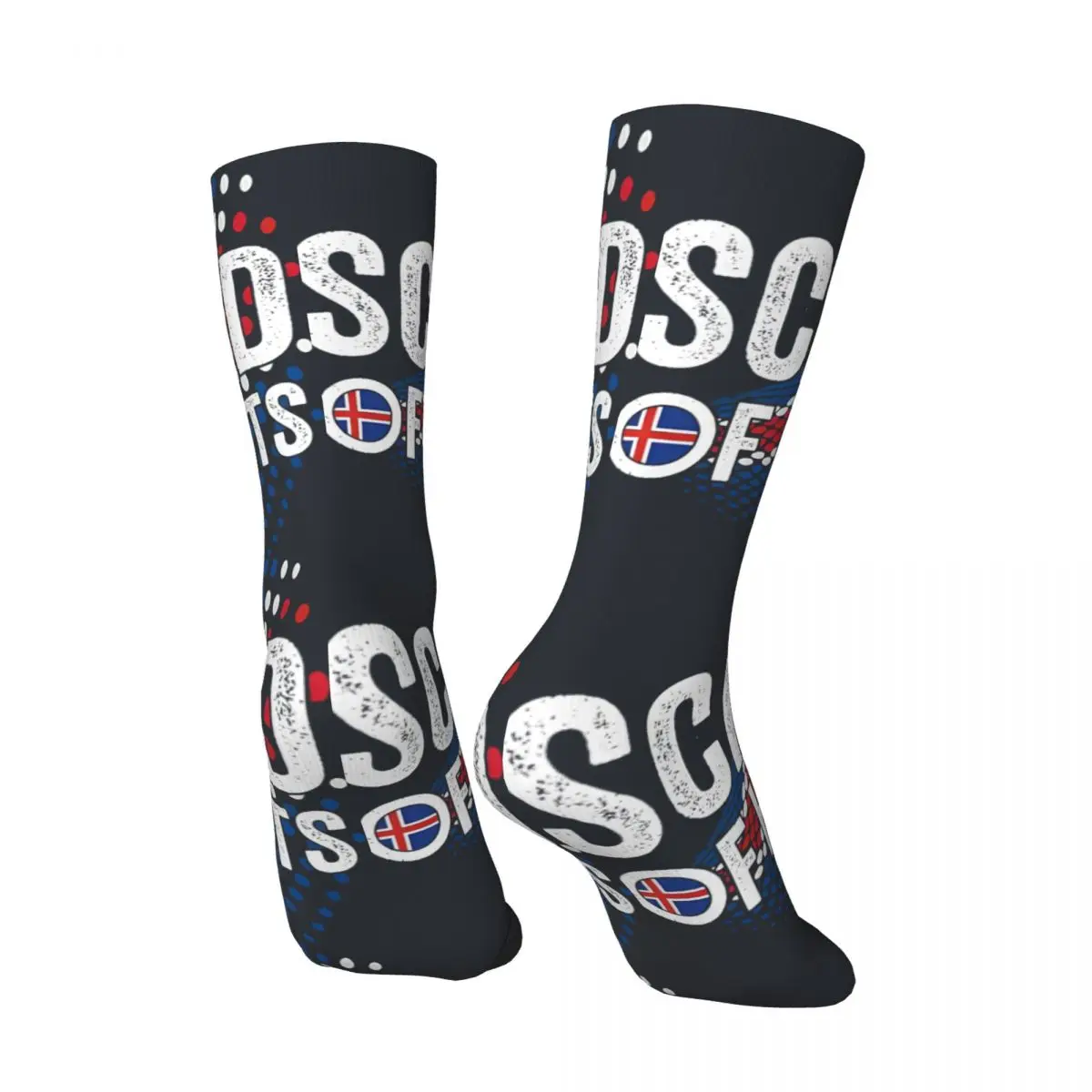 Retro Heights Men's compression Socks Unisex Hera Bjork Harajuku Seamless Printed Novelty Crew Sock