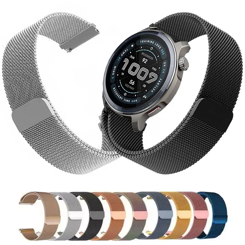 22mm Milanese Strap For Huami Amazfit BALANCE 2 Band Bracelet For Amazfit BALANCE 1/2 Smartwatch Accessories Steel Watchband