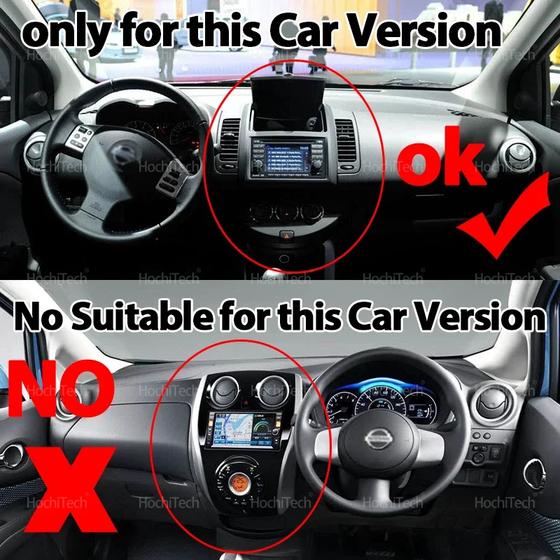 For Nissan Note 2009 2010 2011 2012 2013 Dashboard Cover Pad Car Liner Anti-UV Mat Sunshade Dashmat Carpet Dash - view 2