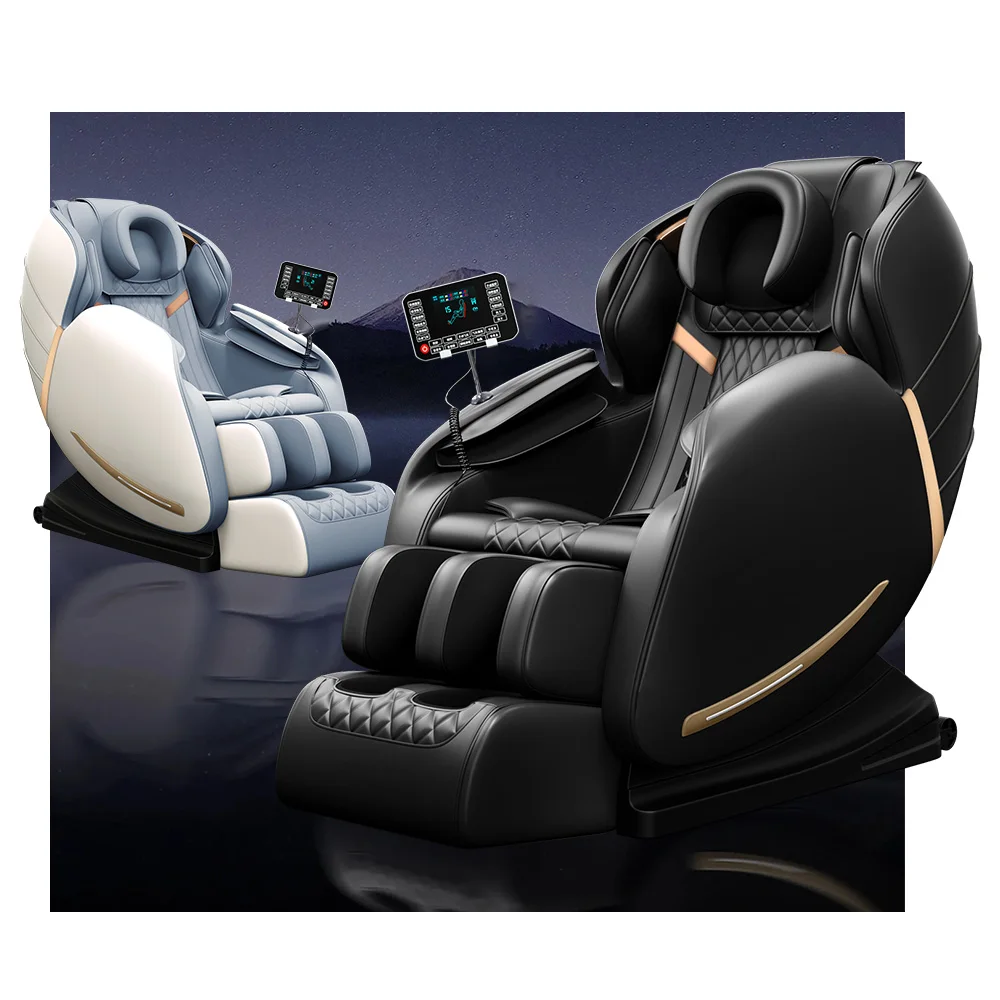 Zero Gravity Kursi Pijat Full Body Airbag Living Room Sofa Massage Chair With With Handle Controller Armrest