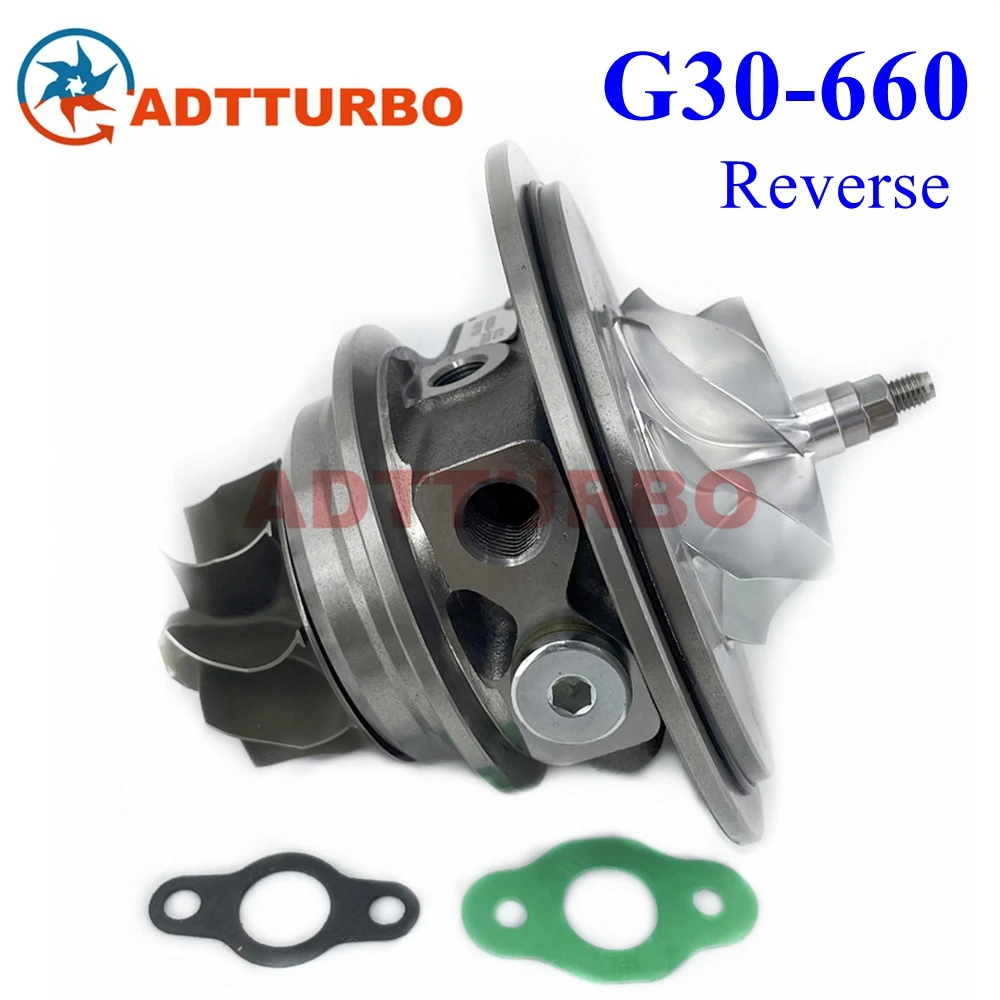 

G30-660 G-Series 54mm G30 660 Reverse CHRA Ceramic Dual Ball Bearing Turbo Cartridge 880694-5001S Billet Wheel Performance