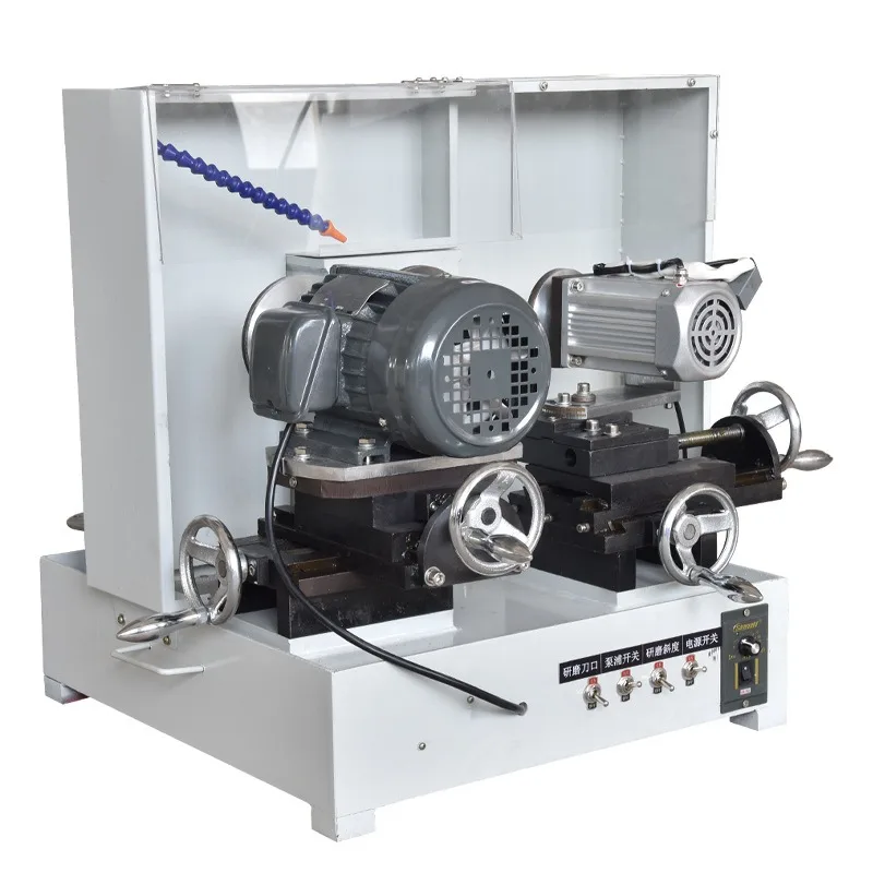 

Automatic knife sharpener, round knife angle blade adjustable double motor knife sharpener