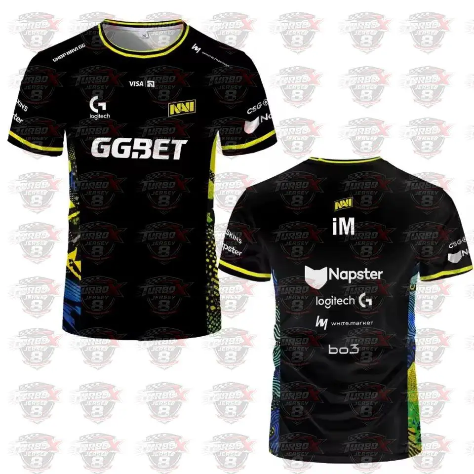 26 Navi Esports Team Jersey Cs2 Major Tournament Breathable Quick Drying T Shirt Men's And Women's Short Sleeve T-shirt Fan Gift