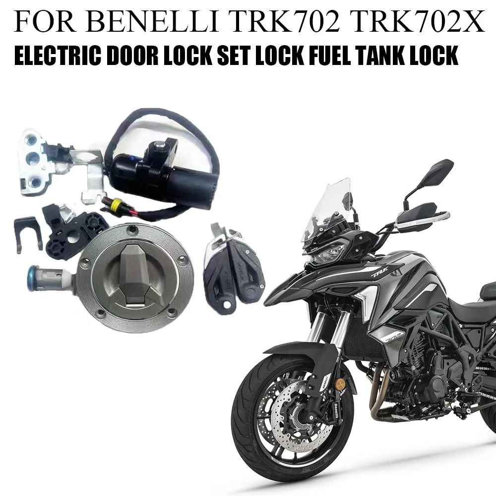 FOR Benelli TRK702 TRK 702 X TRK702X Original Accessories Electric Door Lock Set Lock Key Set Lock Fuel Tank Lock