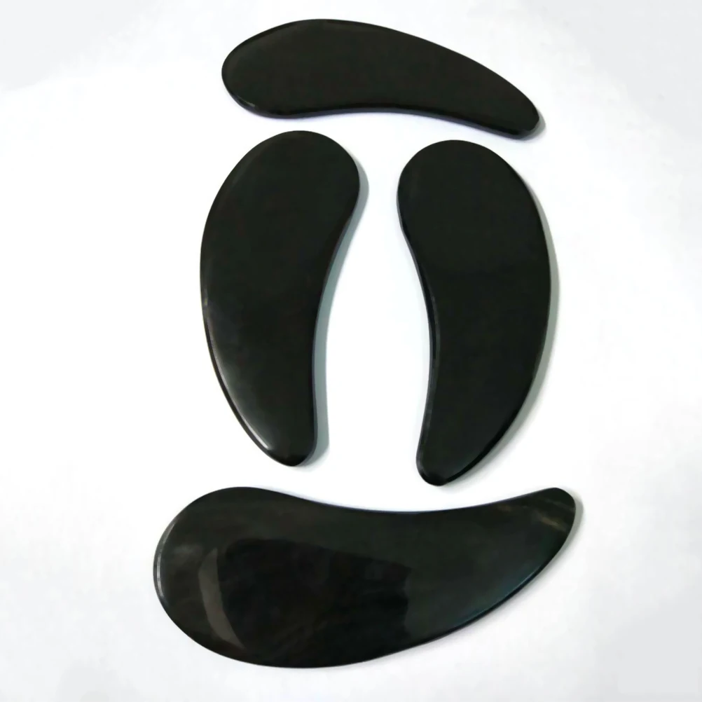 

Upgraded Ceramic Face Scraping Board Smoother Thinner Black For Dark Circles Wrinkles Muscle Tension Natural Anti Aging Beauty