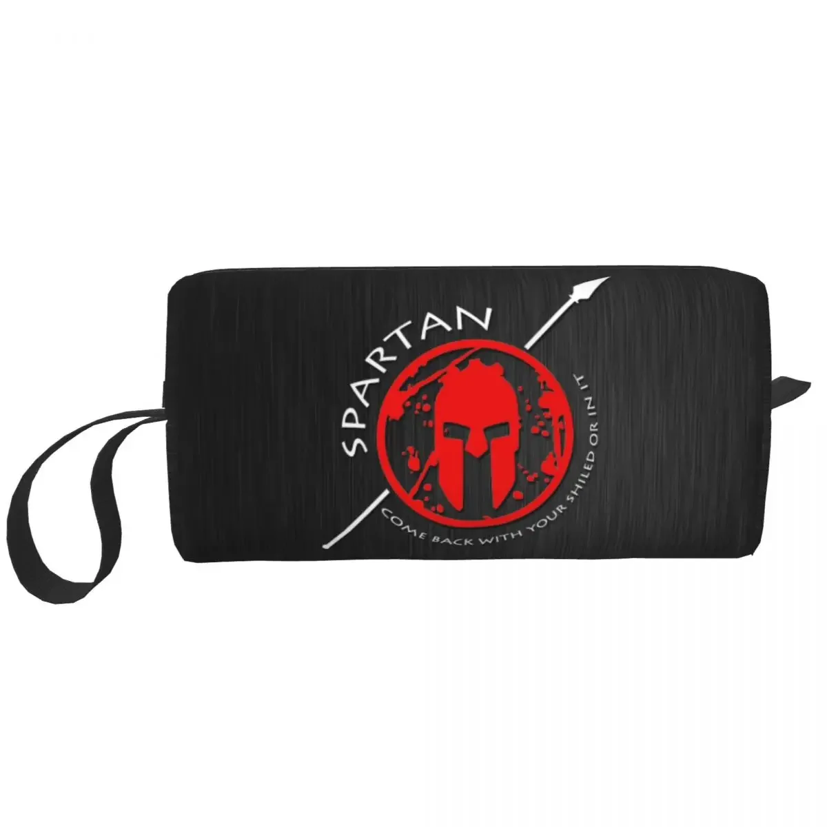 Sparta Skull Spartan Makeup Bag Women Travel Cosmetic Organizer Kawaii Storage Toiletry Bags