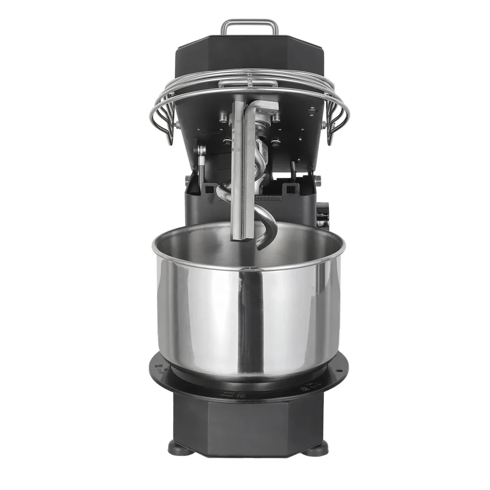 2026-XEOLEO Commercial 5L/10L Bread Dough Machine Adjustable Display Timer Spiral Dough Mixer With Light and Easy Removable Bowl
