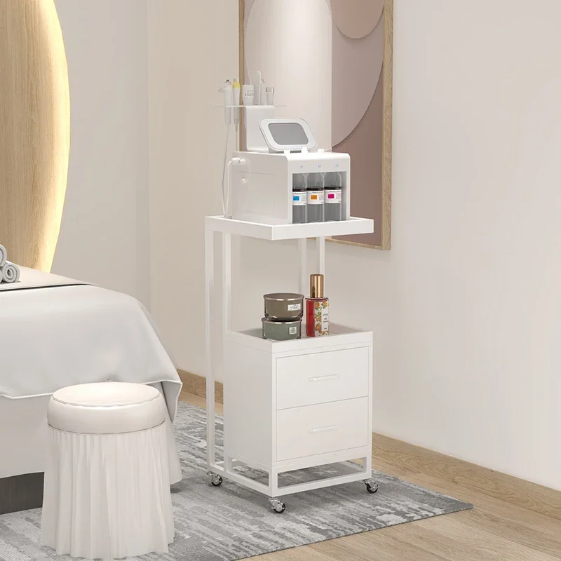 Beautify Specific Trolley Cart Modern Luxury Instrument Utility Salon Trolley Storage Creativity Salon Furniture Kosmetik FYST