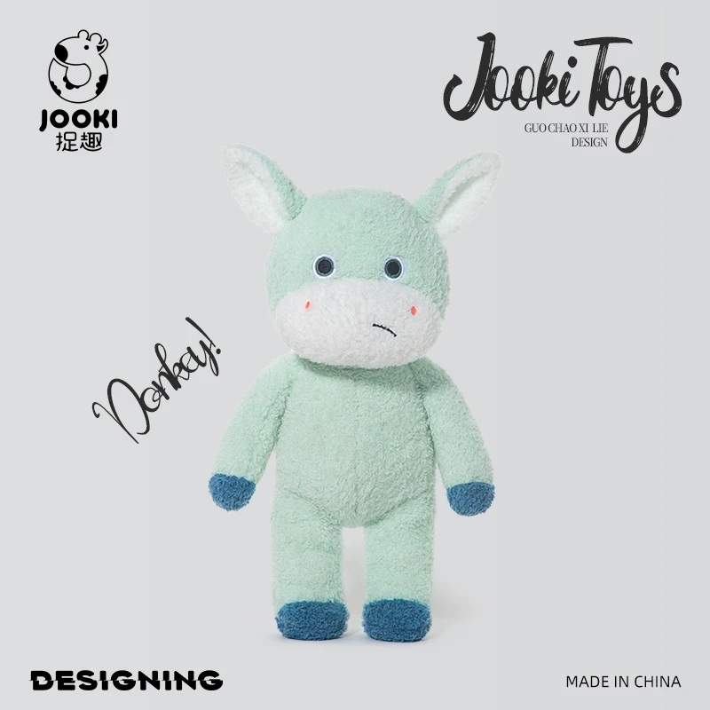 Jooki original Plush Toys Cute Stubborn donkey doll Soft Birthday Gift For Girls Accompany Appease Interesting Plush Toys