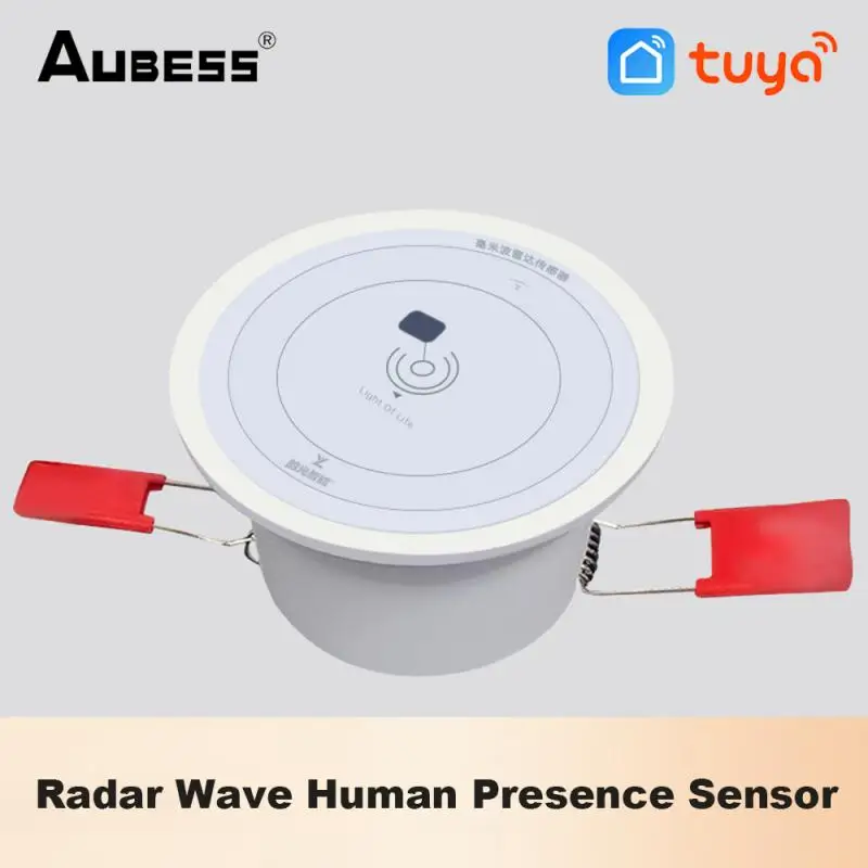 

Tuya Zigbee Human Presence Detector Smart Life Control MmWave Radar Pir Montion Sensor Luminance Detection Work with ZigBee Hub