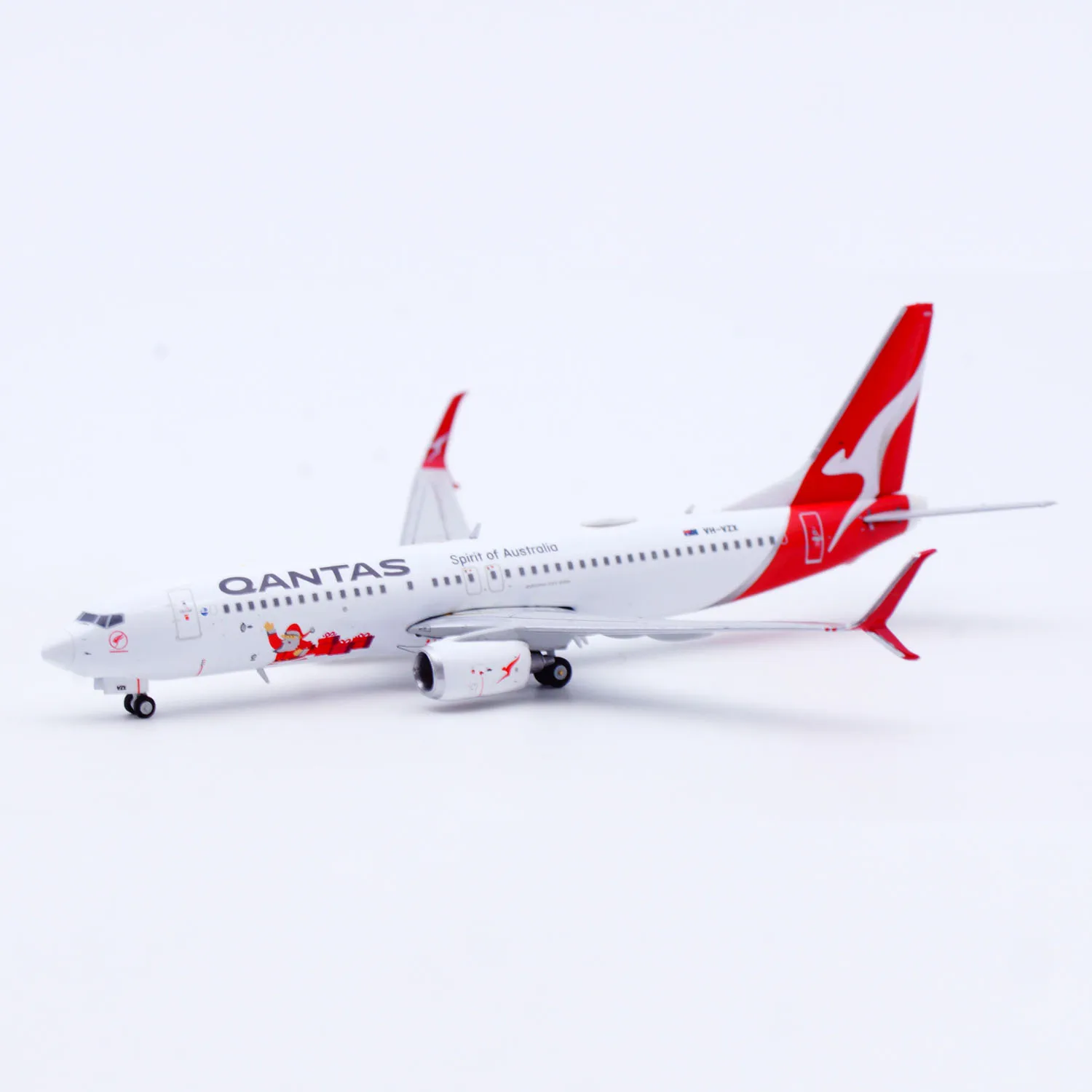 XX40614 سبيكة تحصيل طائرة هدية JC أجنحة 1:400 Qantas الخطوط الجوية بوينغ B737-800 دييكاست طائرة نموذج طائرة VH-VZX