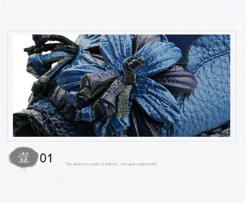 المرأة المتسكعون المضادة للانزلاق الأخفاف الحمراء السيدات أحذية قيادة مقاومة للماء أمي أحذية عالية الجودة الجلد الحقيقي أحذية الباليه الشقق #4